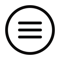 Cartoon menu icon